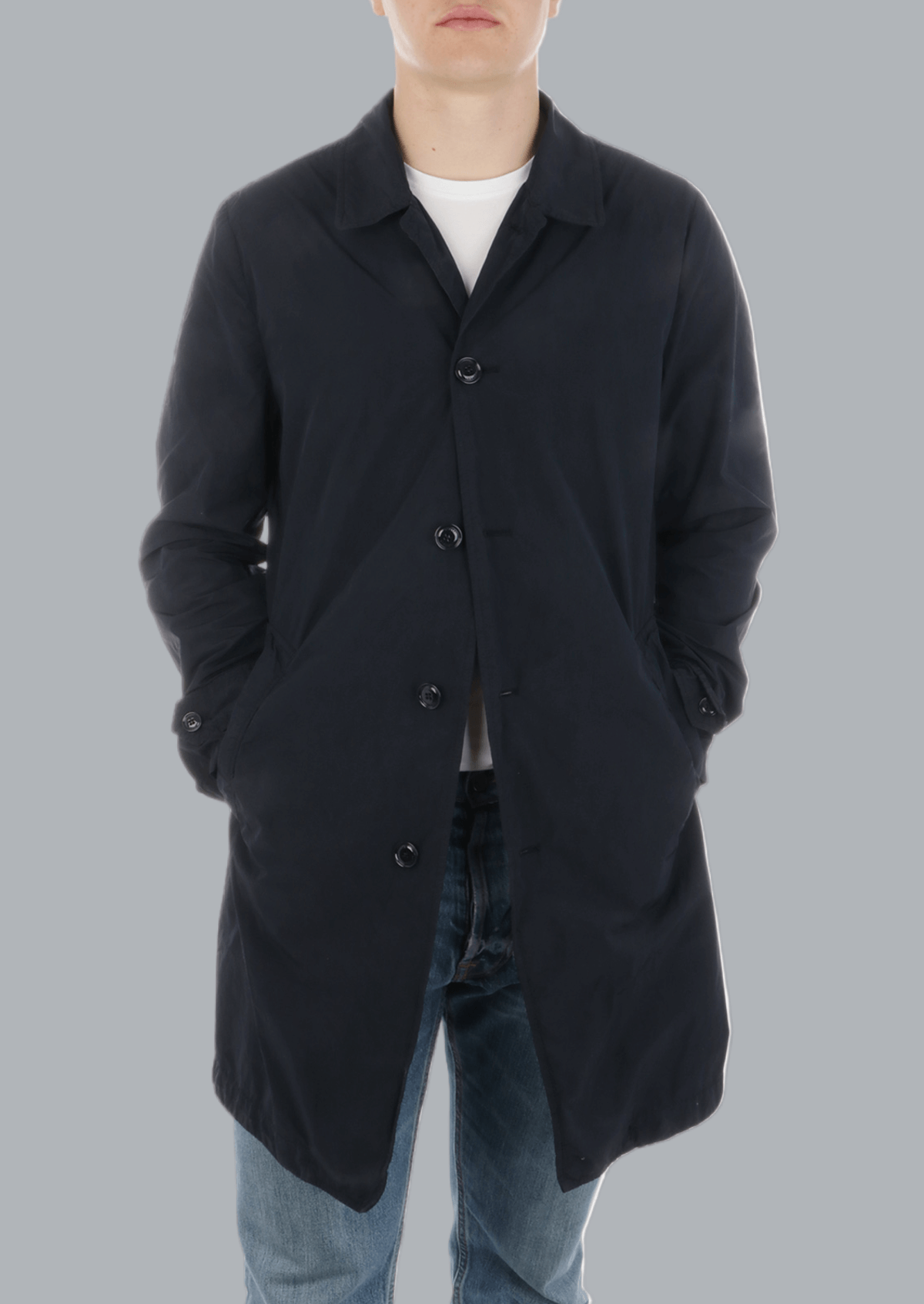 IMPERMEABILE LEMON NAVY