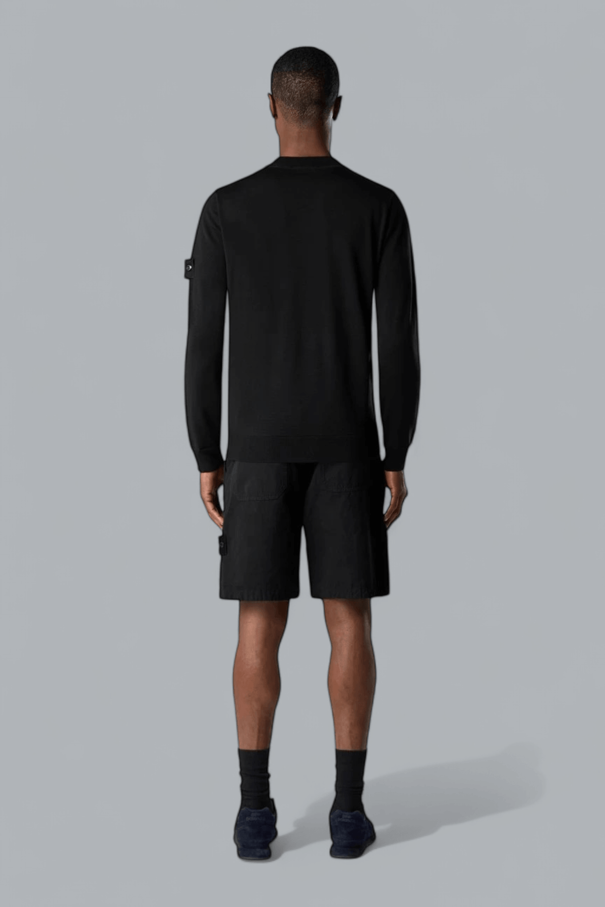 LIGHT PURE RWS WOOL GHOST CREWNECK