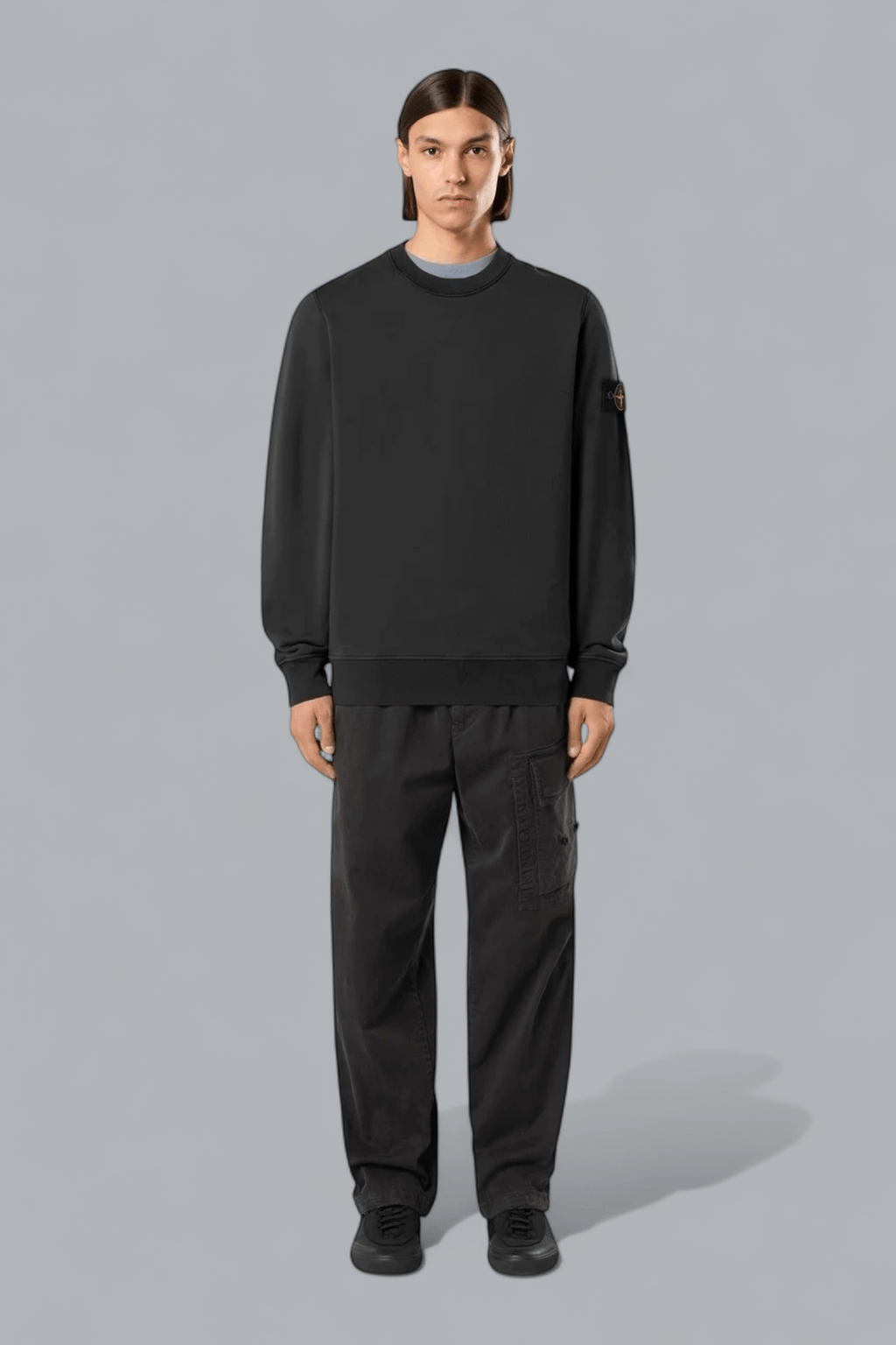 ORGANIC COTTON FLEECE SWEATER