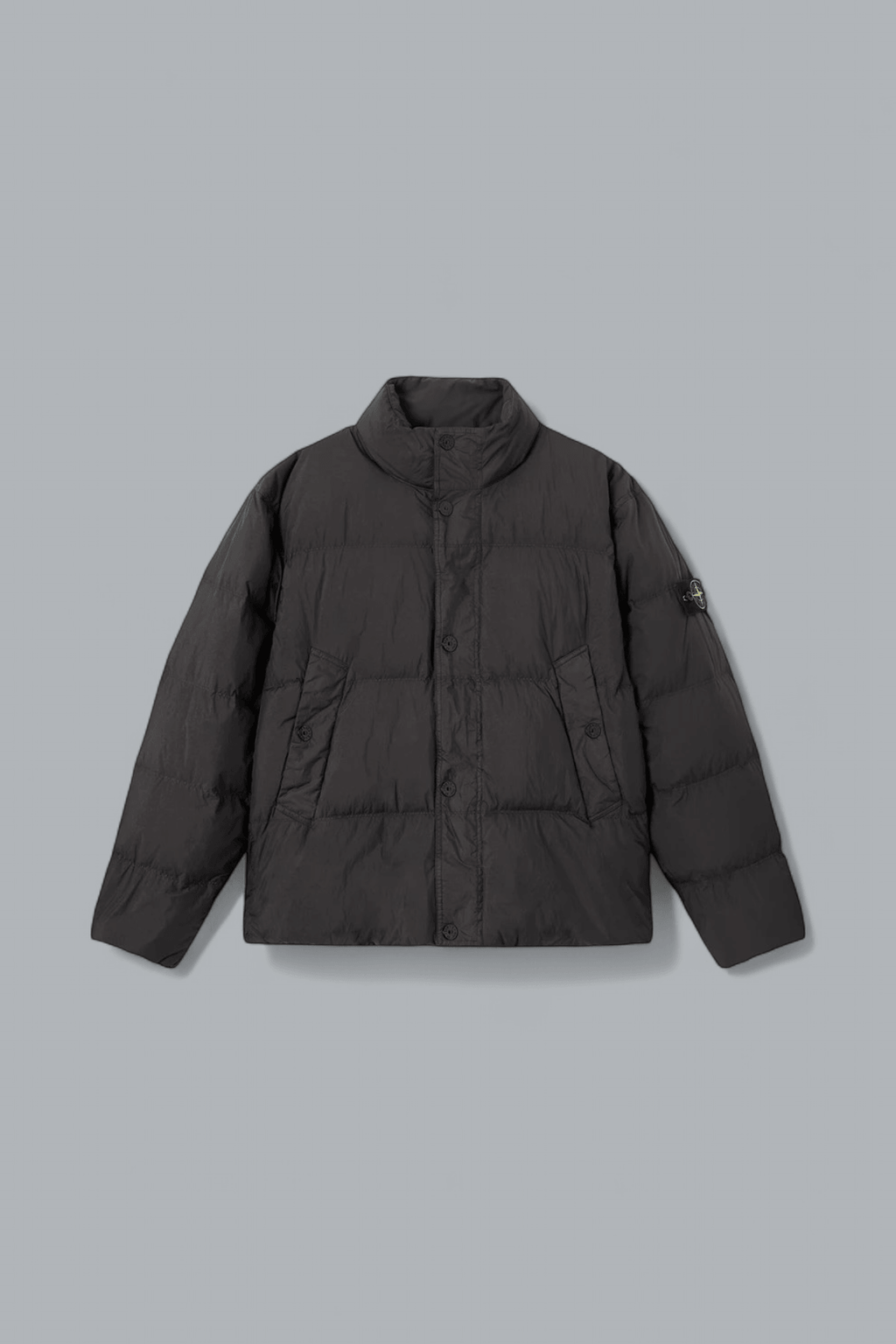 Daunenjacke aus garment-dyed Crinkle Reps NY