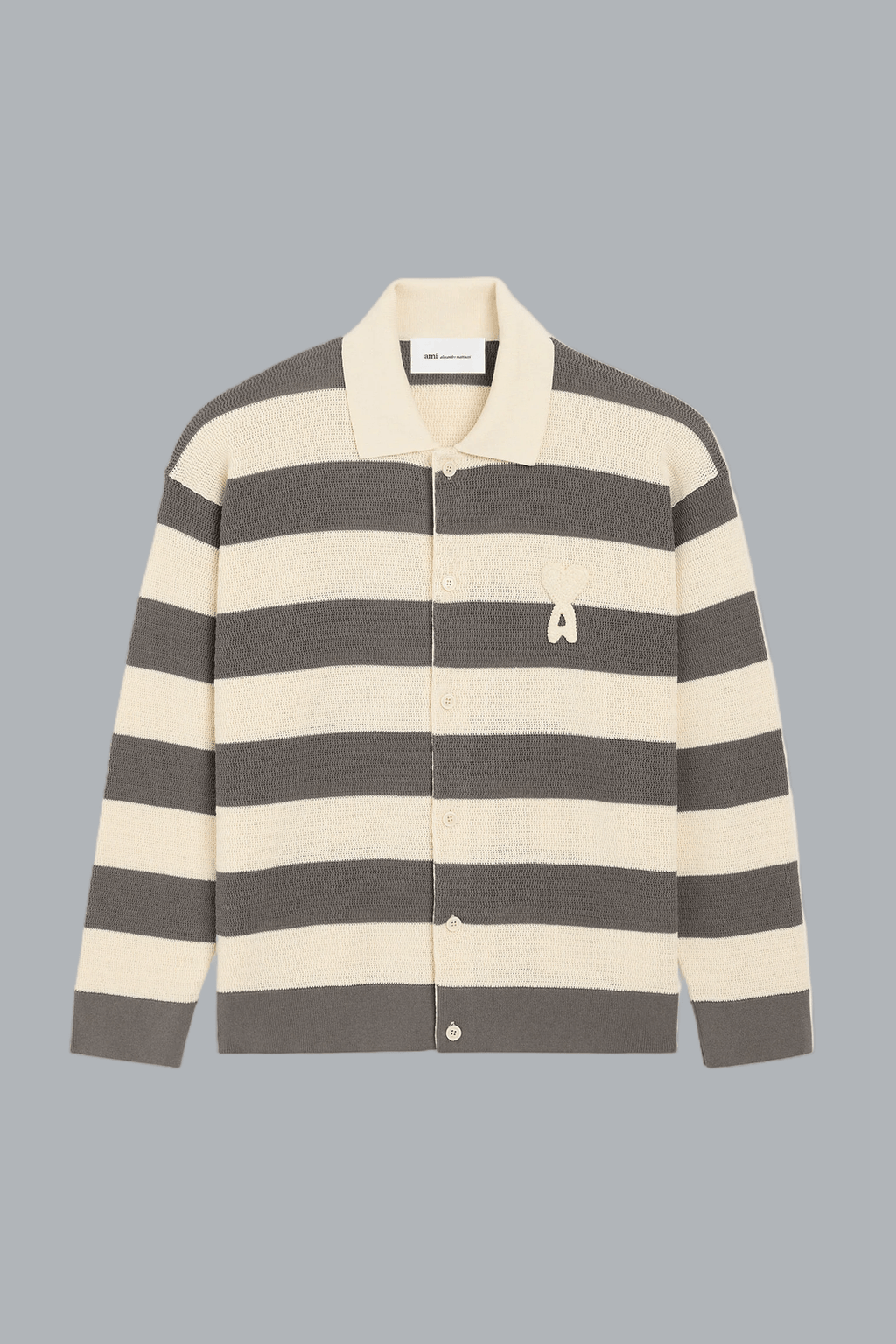 POLO CARDIGAN ADC WHITE