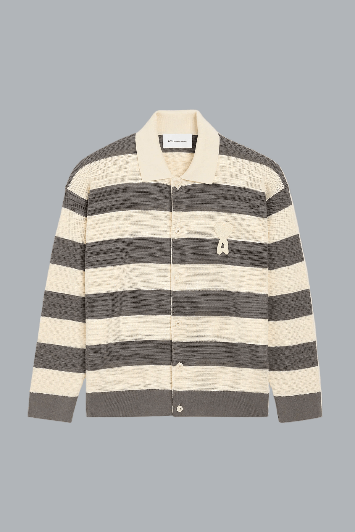 POLO CARDIGAN ADC WHITE