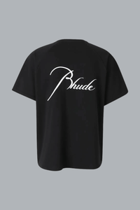 CLASSIQUE RAGLAN TEE BLACK/ WHITE