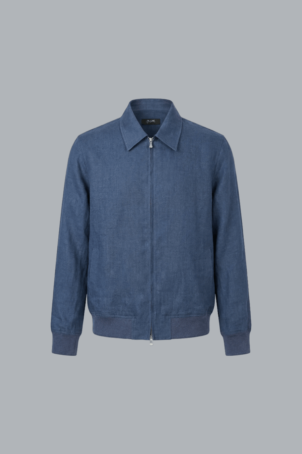 Linen Bomber Jacket