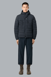 SEAMLESS TUNNEL NYLON DOWN-TC JACKET NAVY BLUE