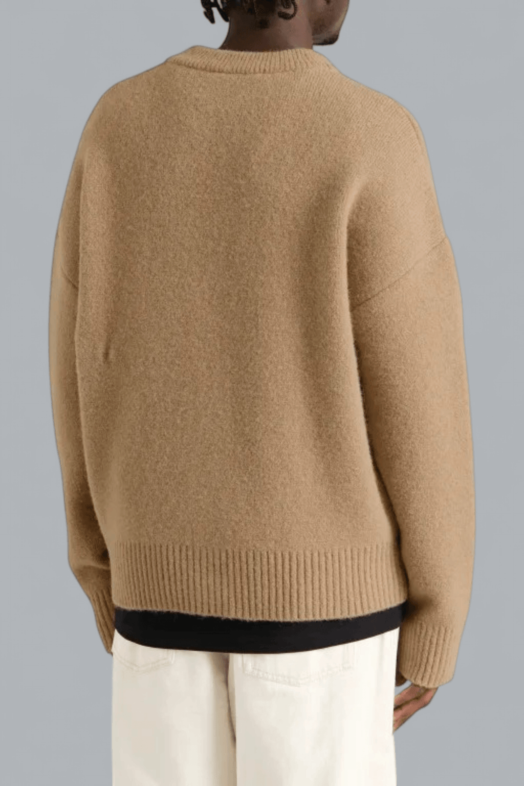 ALPACA KNIT AMI DE COEUR POLO SHIRT