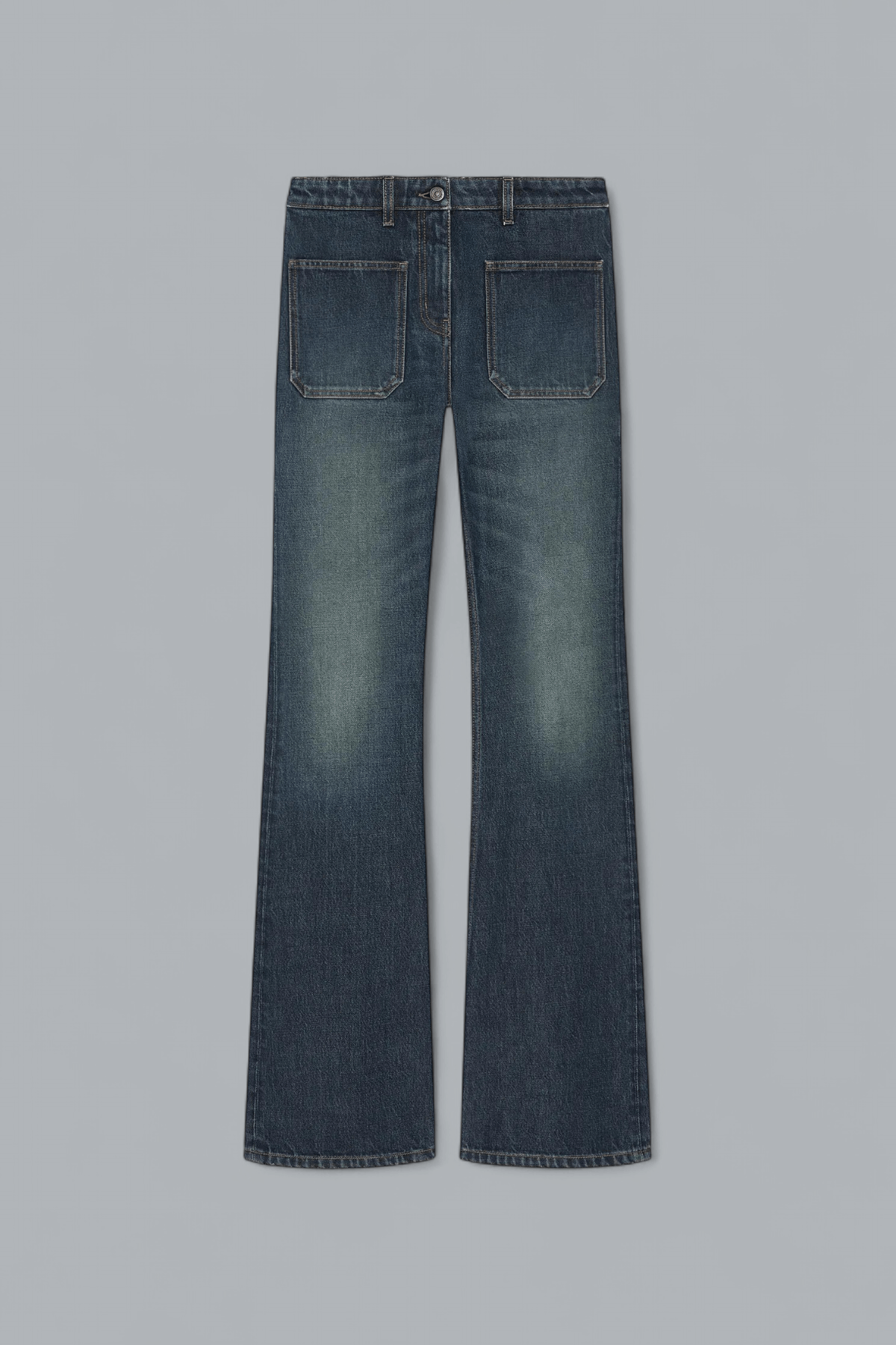VINTAGE DENIM FLARED JEANS