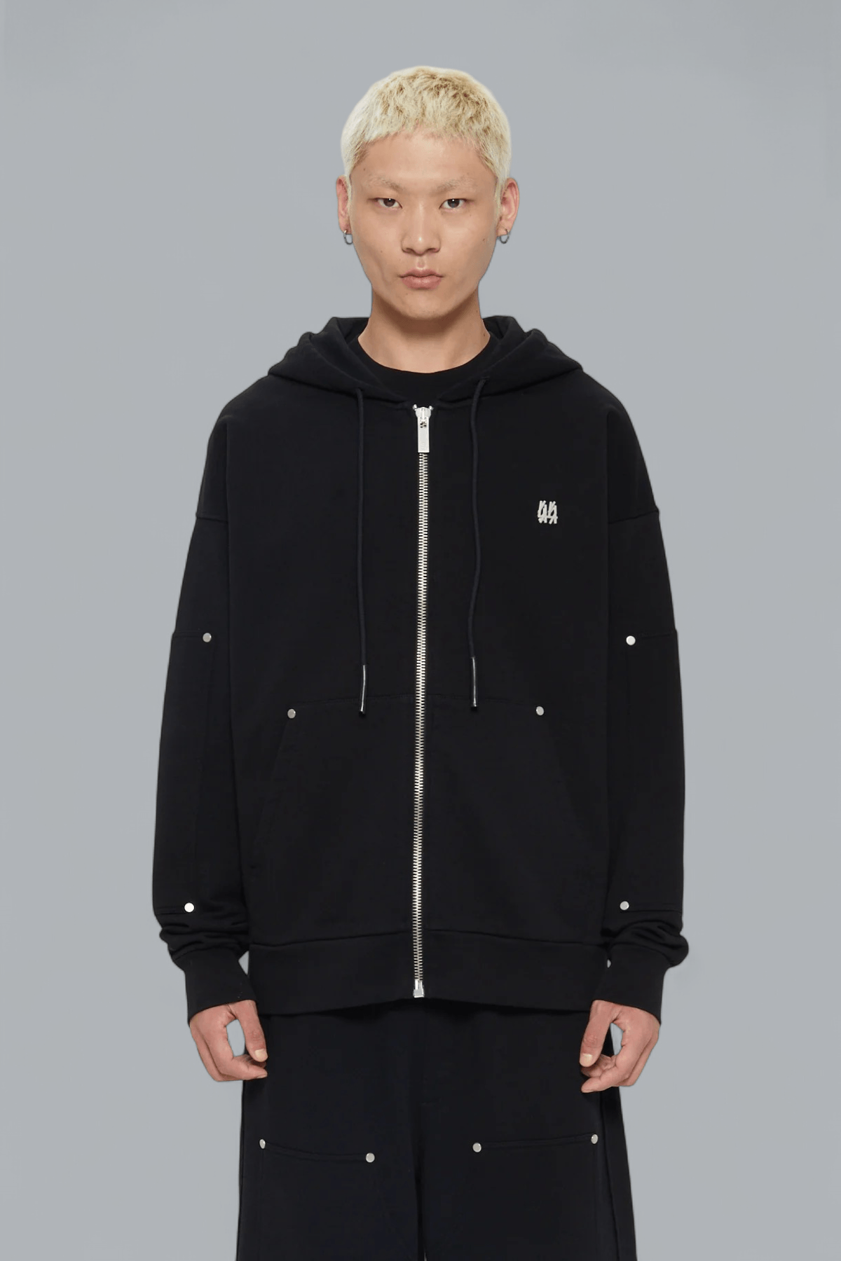 MONK ZIP THROUGH HOODIE
