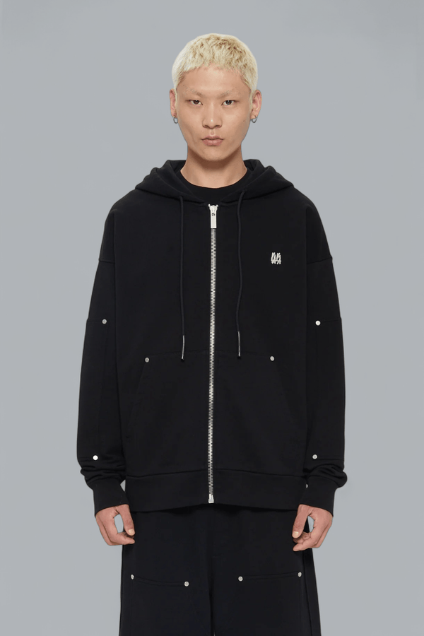 MONK ZIP THROUGH HOODIE