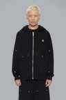 MONK ZIP THROUGH HOODIE