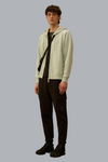DIAGONAL RAISED FLEECE LENS SWEATPANTS
