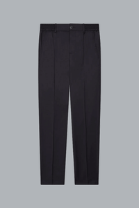 Wool Stretch Trousers Dark Navy