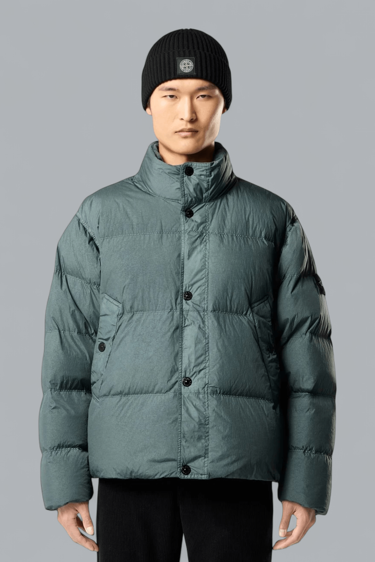 GARMENT DYED CRINKLE REPS NY DOWN JACKET