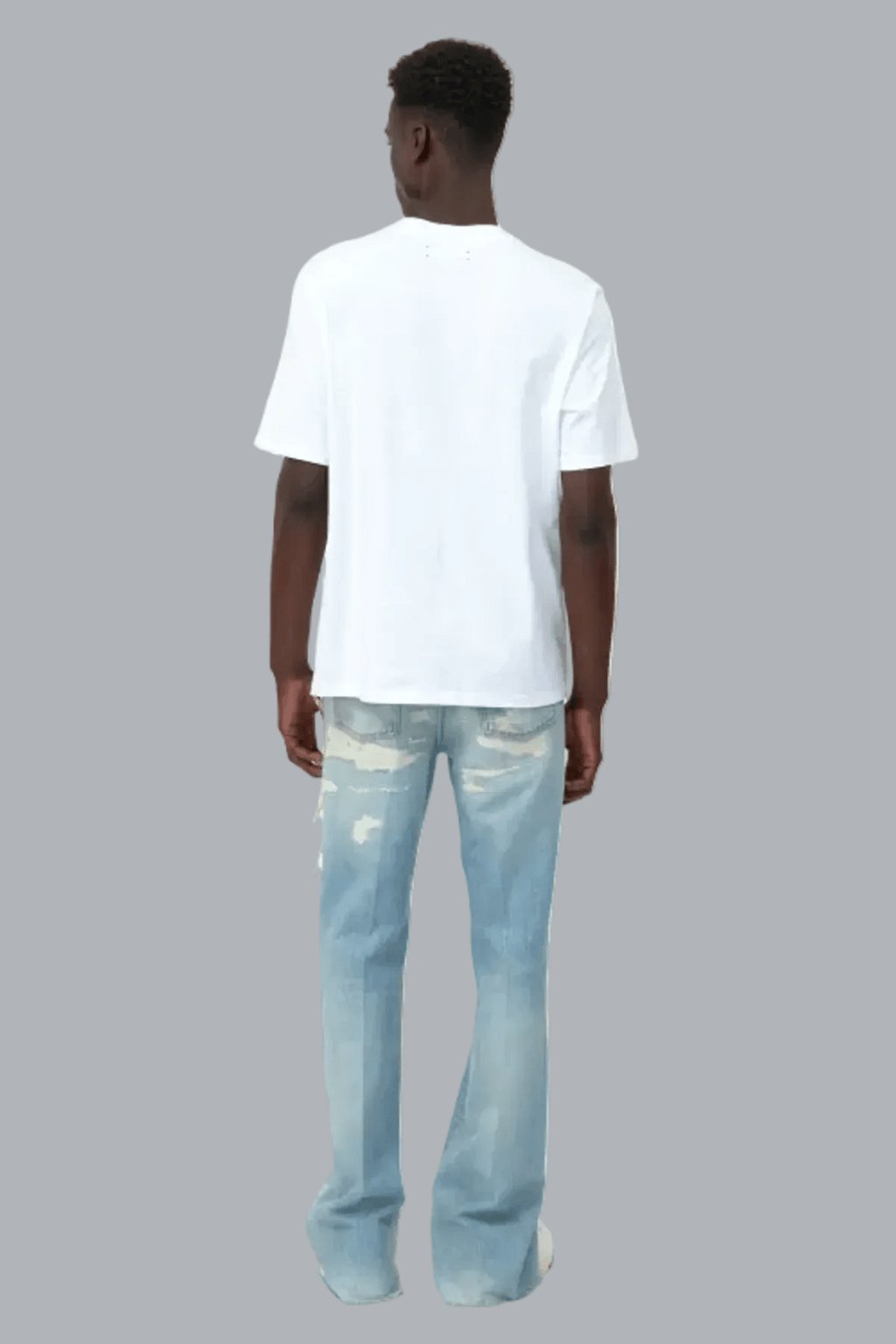 AMIRI SCRIPT TEE WHITE
