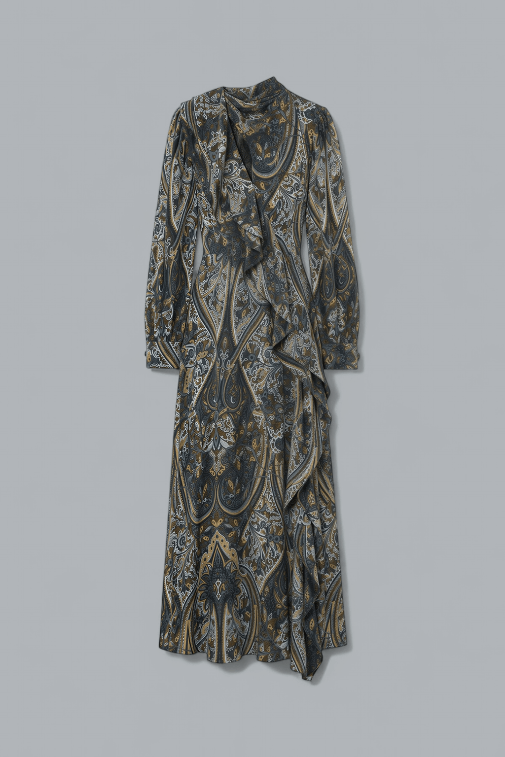 SABRINA SILK MAXI DRESS