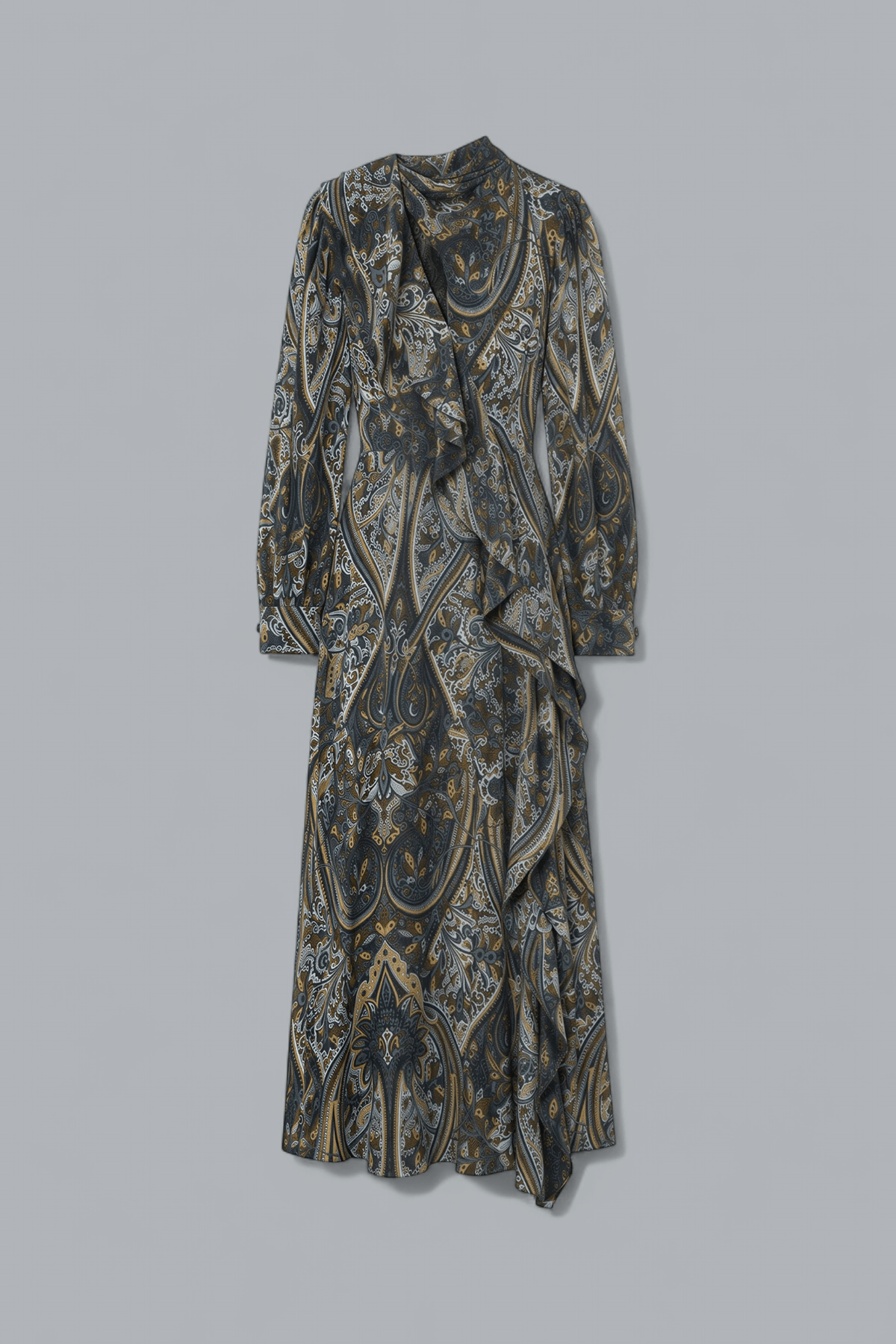 SABRINA SILK MAXI DRESS