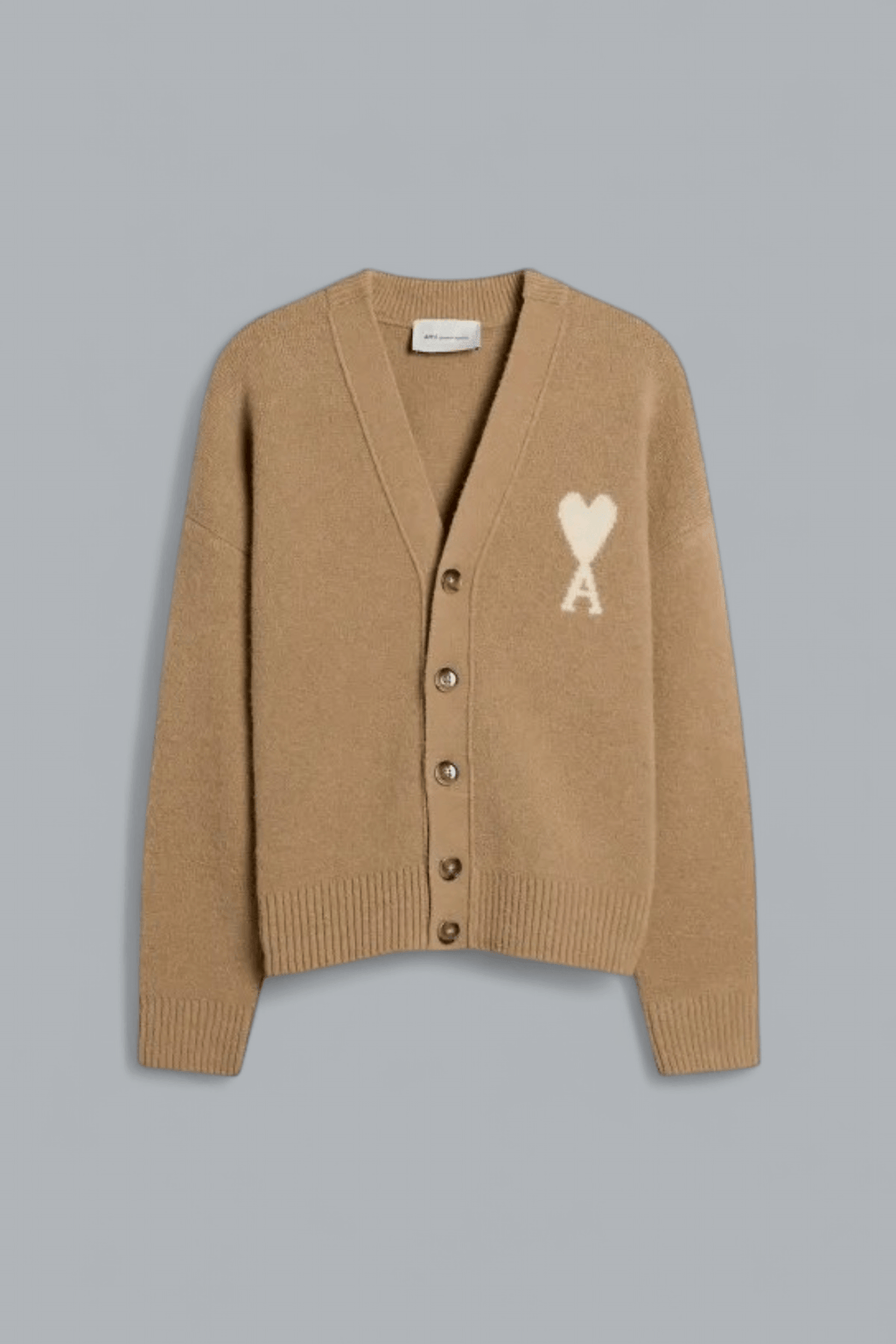 ALPACA KNIT AMI DE COEUR POLO SHIRT
