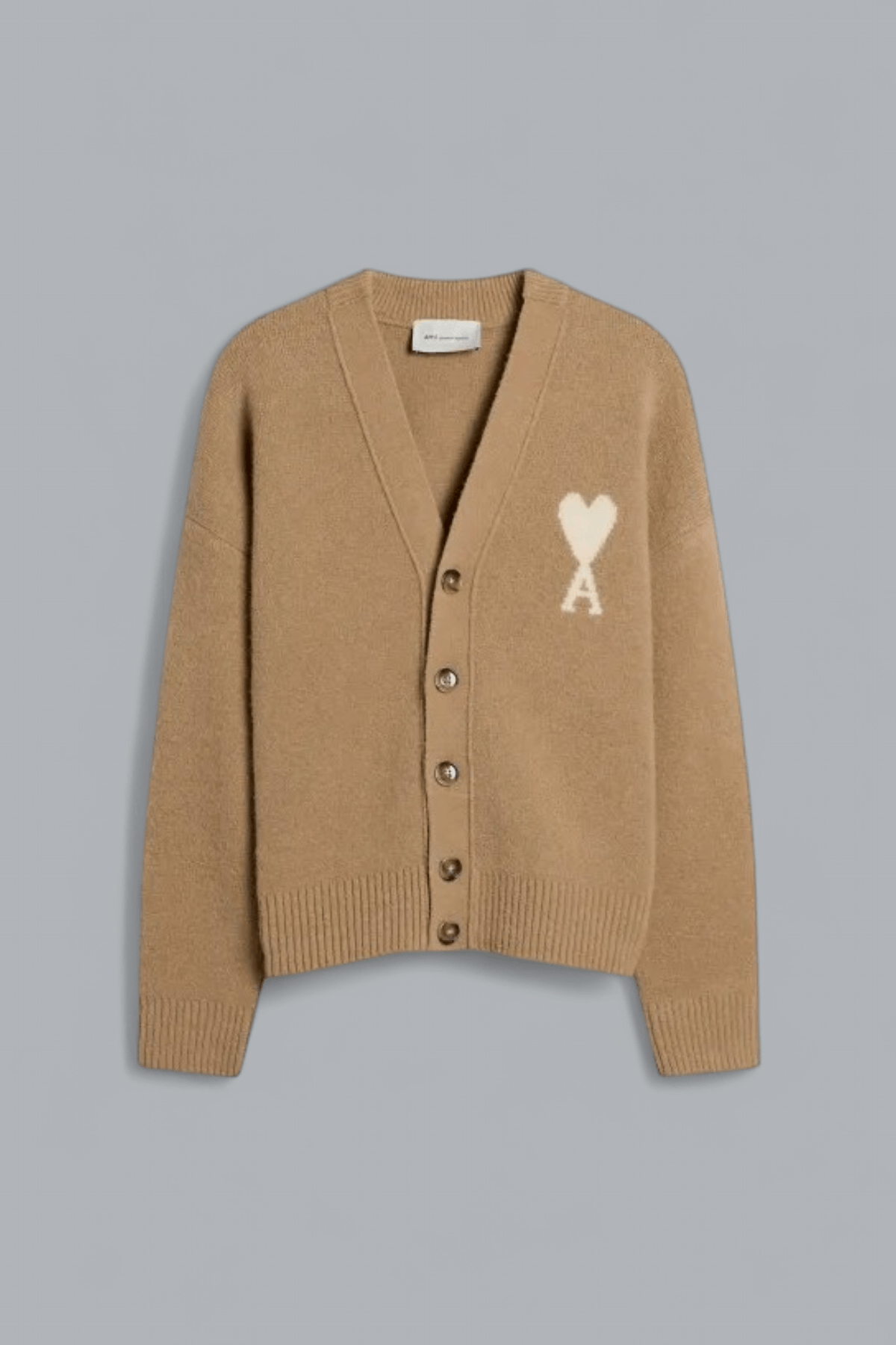 ALPACA KNIT AMI DE COEUR POLO SHIRT