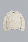 DISTRESSED KNIT CREWNECK
