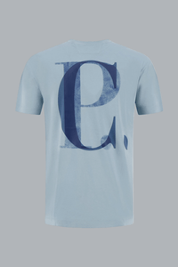 30/1 JERSEY SHORT SLEEVE LOGO T-SHIRT BLUE