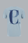 30/1 JERSEY SHORT SLEEVE LOGO T-SHIRT BLUE