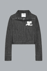 DENIM TWEED JACKET