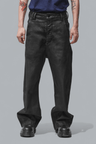 M T 108 COATED WIDE LEG JEANS
