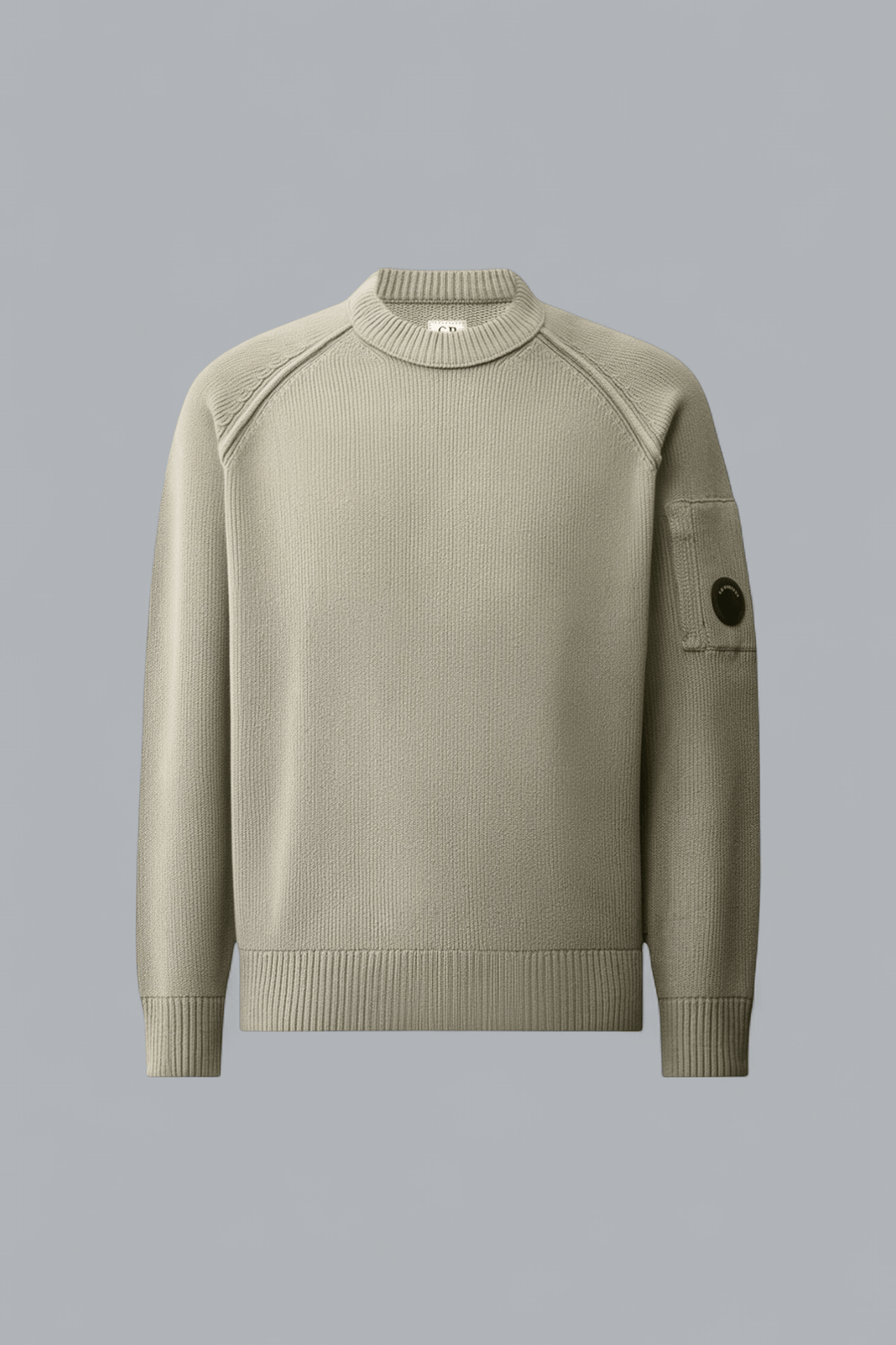 CHENILLE COTTON LENS CREWNECK