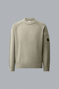 CHENILLE COTTON LENS CREWNECK