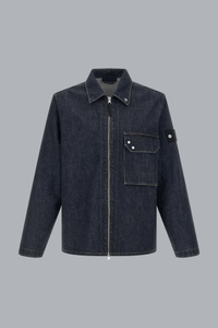 INDIGO RINSED SHIRTS BLUE RINSE