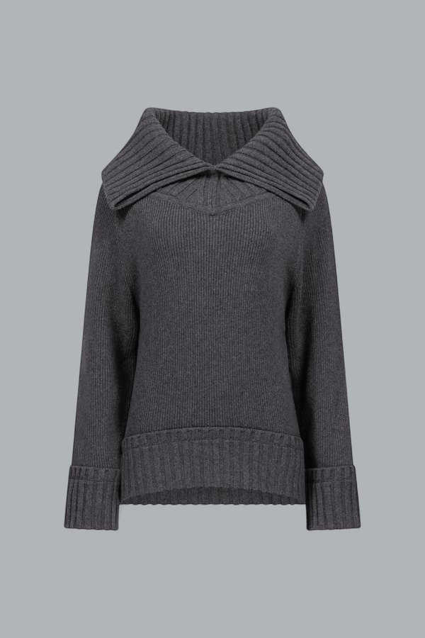 WIDE COLLAR JUMPER