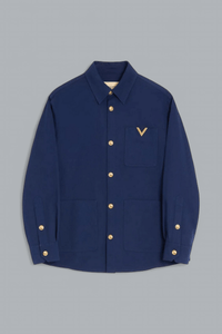 OVERSHIRT VLOGO BLUE