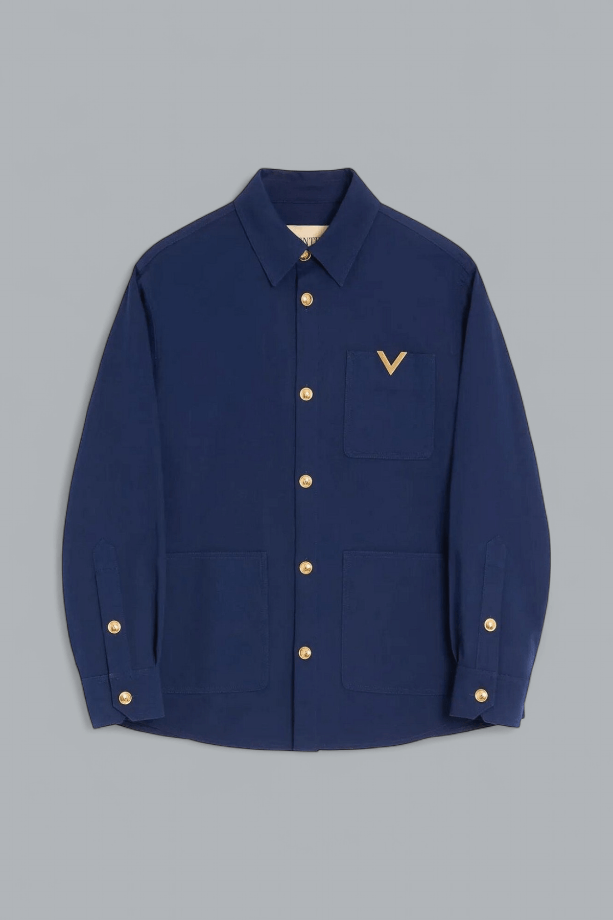 OVERSHIRT VLOGO BLUE