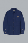 OVERSHIRT VLOGO BLUE