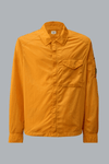 CHROME-R ZIPPED LENS OVERSHIRT ORANGE