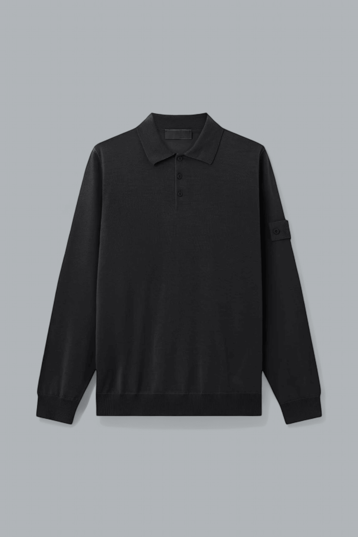 LIGHT PURE RWS WOOL GHOST POLO SHIRT