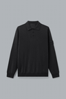 LIGHT PURE RWS WOOL GHOST POLO SHIRT