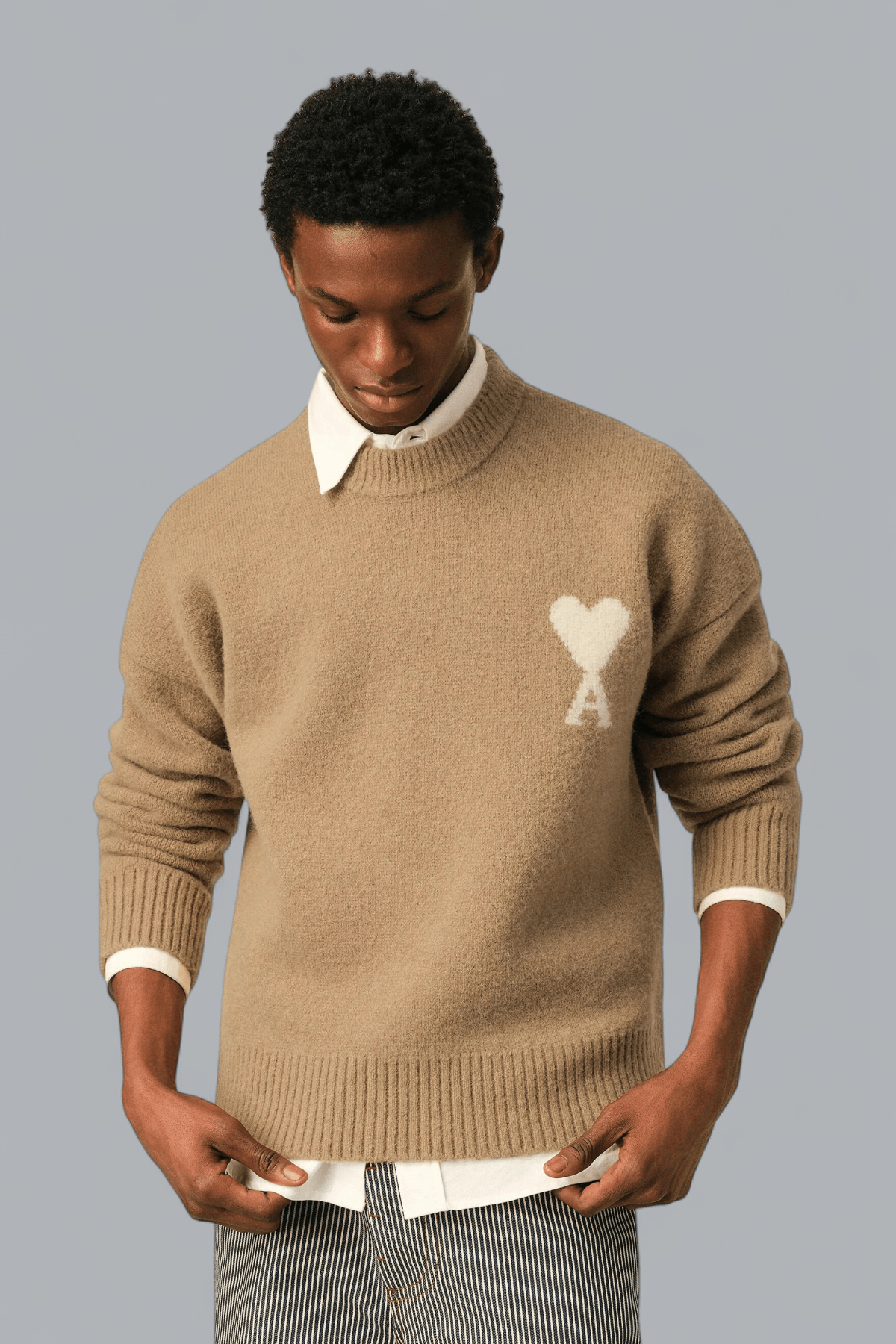 ALPACA KNIT AMI DE COEUR CREWNECK