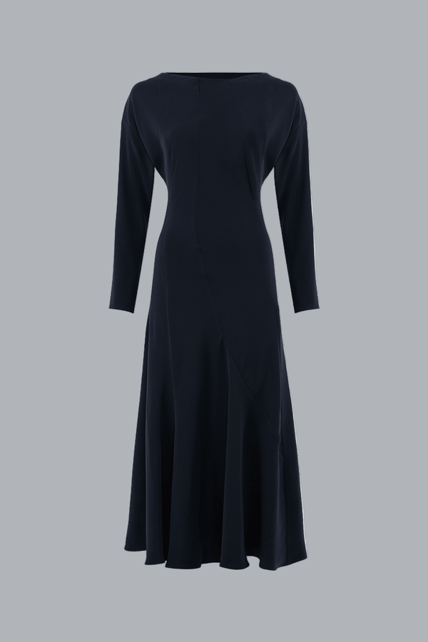 POKER MAXI DRESS BLACK