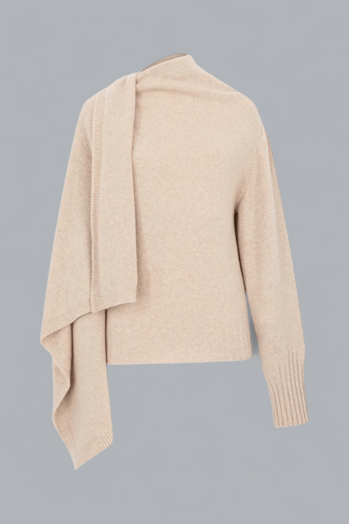 SCARF CREWNECK