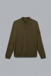 LIGHT PURE RWS WOOL GHOST POLO SHIRT