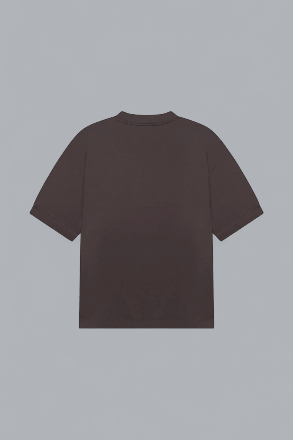 Interlock Supima Oversized T-Shirt Asphalt