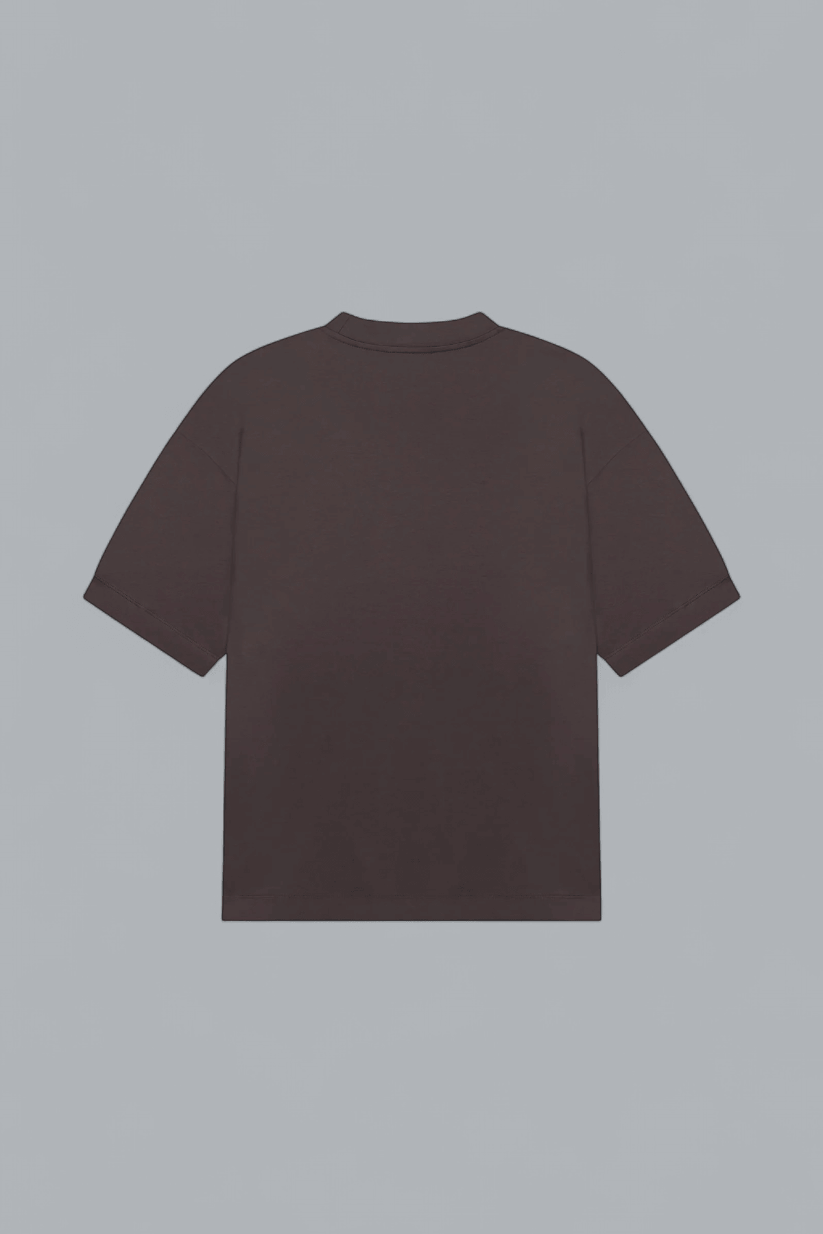 Interlock Supima Oversized T-Shirt Asphalt