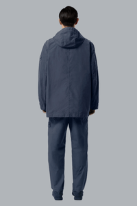 DAVID LIGHT-TC SHORT PARKA SLATE BLU