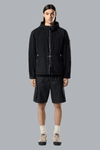 NYLON METAL WATRO-TC IN ECONYL REGENERATED NYLON SHORT PARKA BLACK