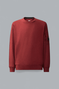 DIAGONAL RAISED FLEECE LENS SWEATER