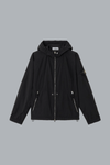 NYLON METAL WATRO-TC IN ECONYL REGENERATED NYLON SHORT PARKA BLACK