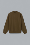 ORGANIC COTTON STRETCH FLEECE GHOST SWEATER