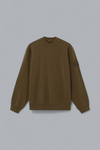 ORGANIC COTTON STRETCH FLEECE GHOST SWEATER