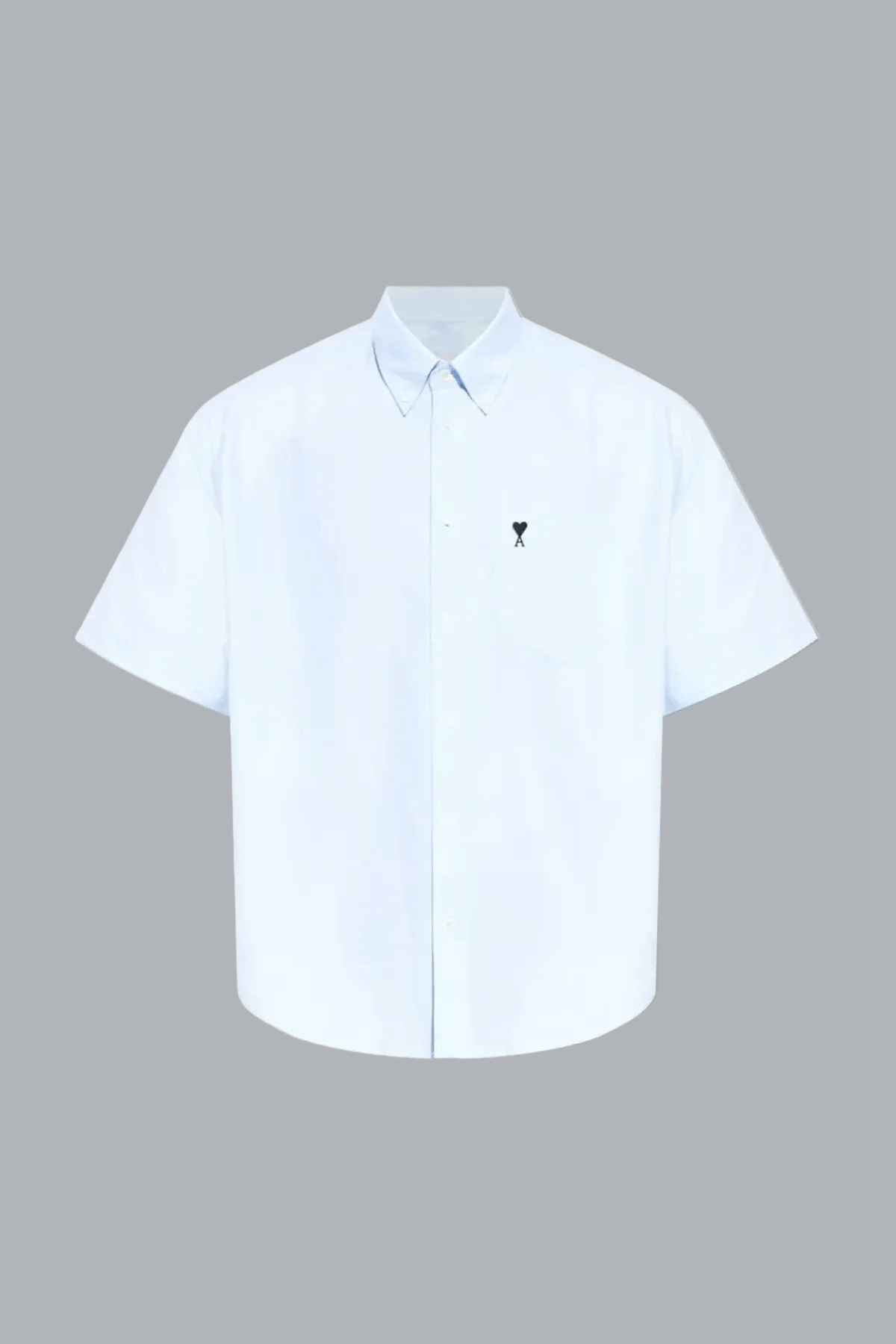 BOXY SHORT SLEEVE SHIRT BLUE